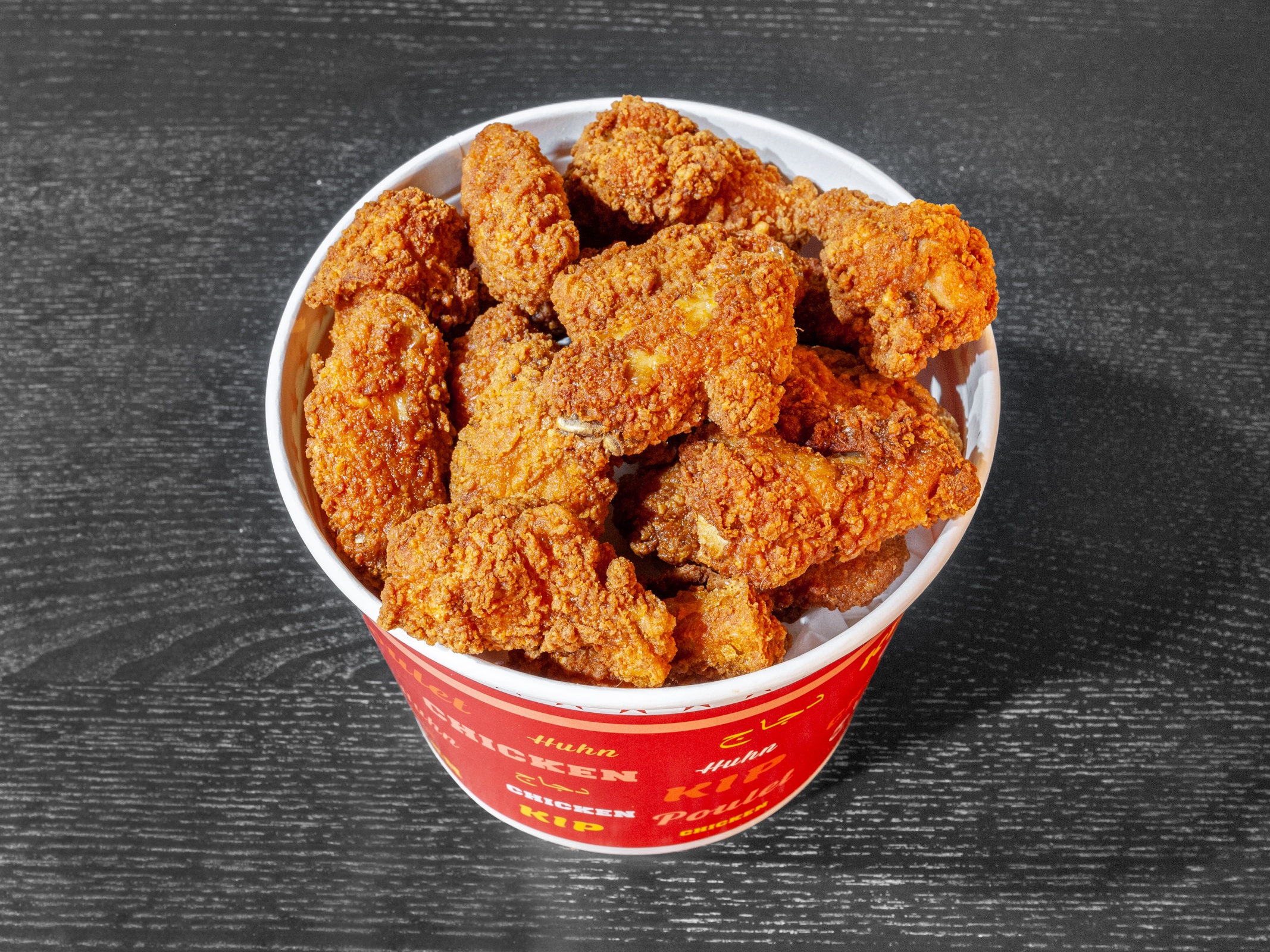 Bucket de Wings Garlic Kentucky de chez WIngsStreet
